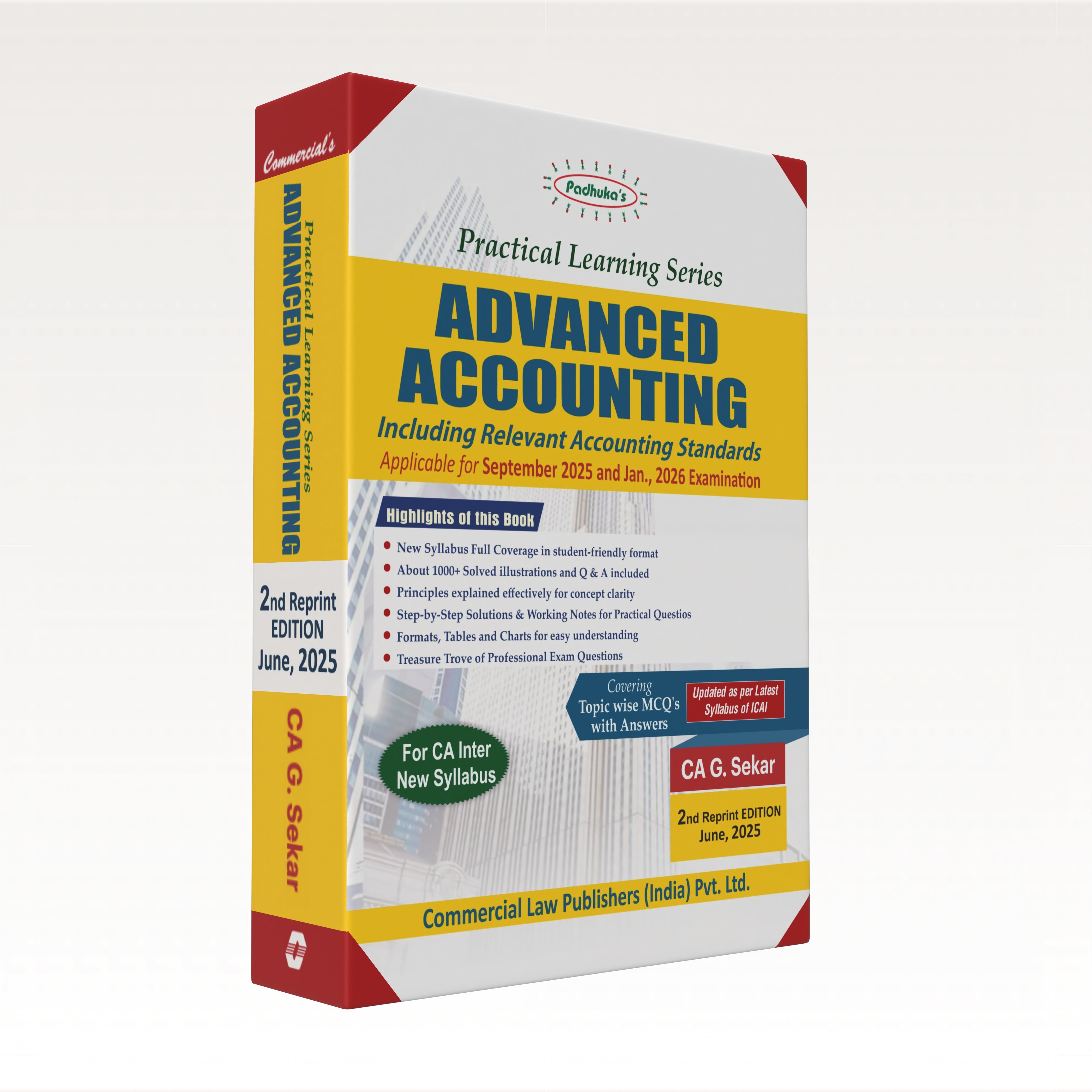 Padhuka’s Practical Learning Series — CA Inter New Syllabus 2023