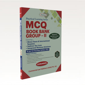 Practical Learning Book Practical Learning Series — MCQ Book Bank Group II (CA Final ...