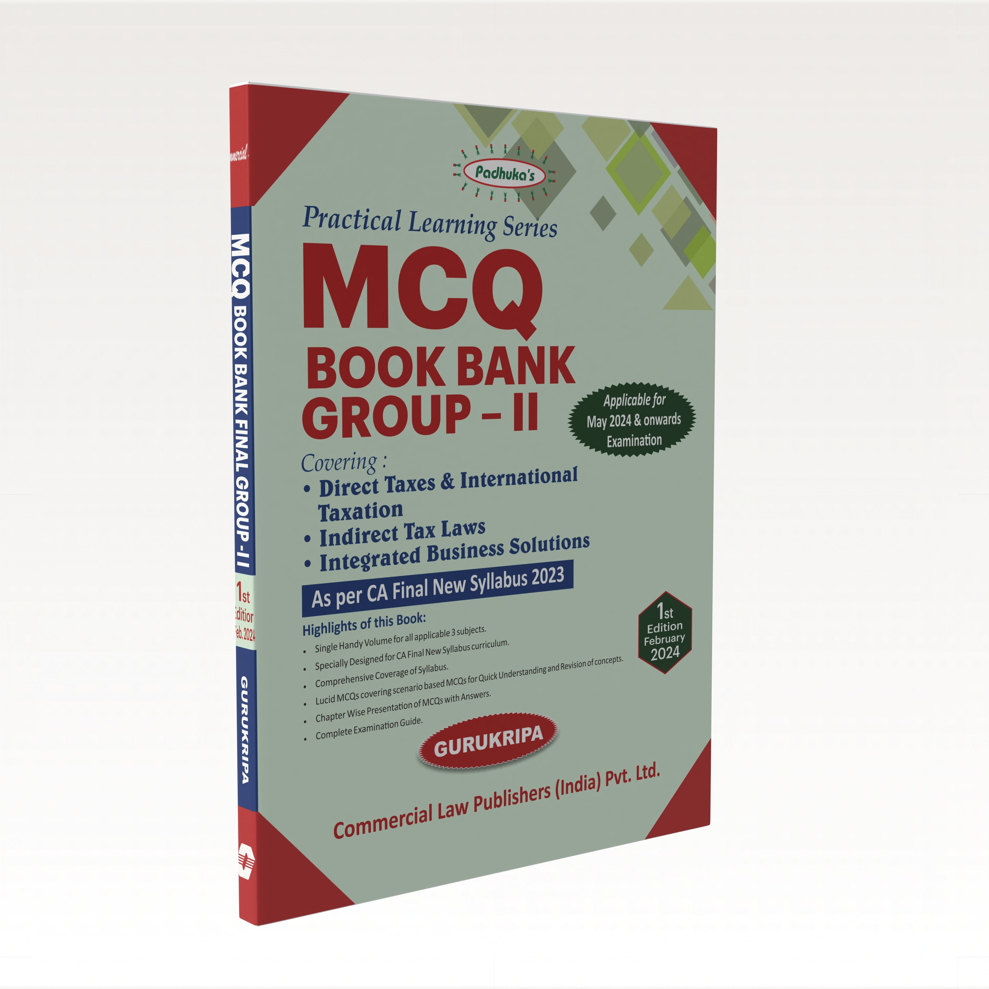 Practical Learning Series — MCQ Book Bank Group II (CA Final)