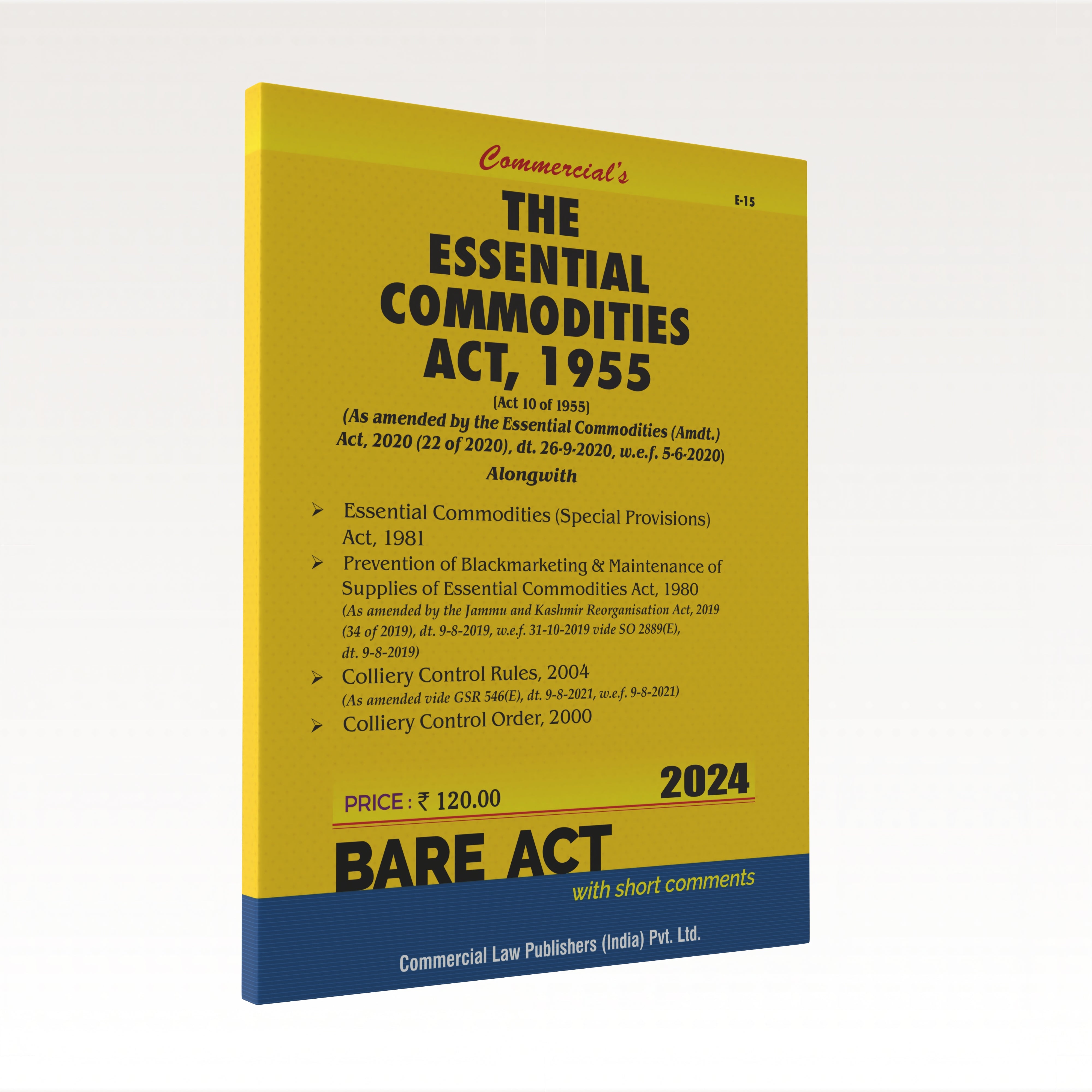 Essential Commodities Act, 1955