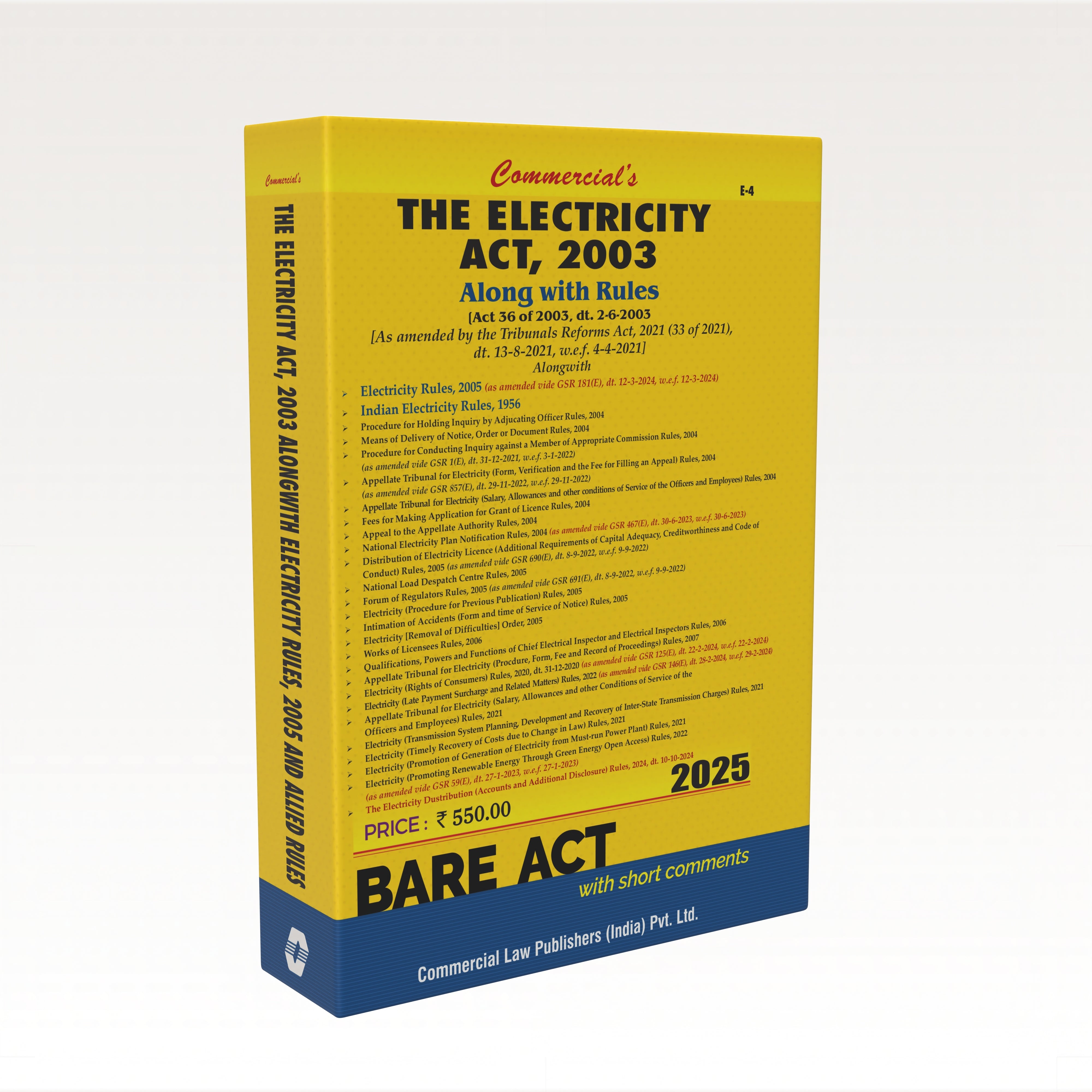 ELECTRICITY ACT, 2003