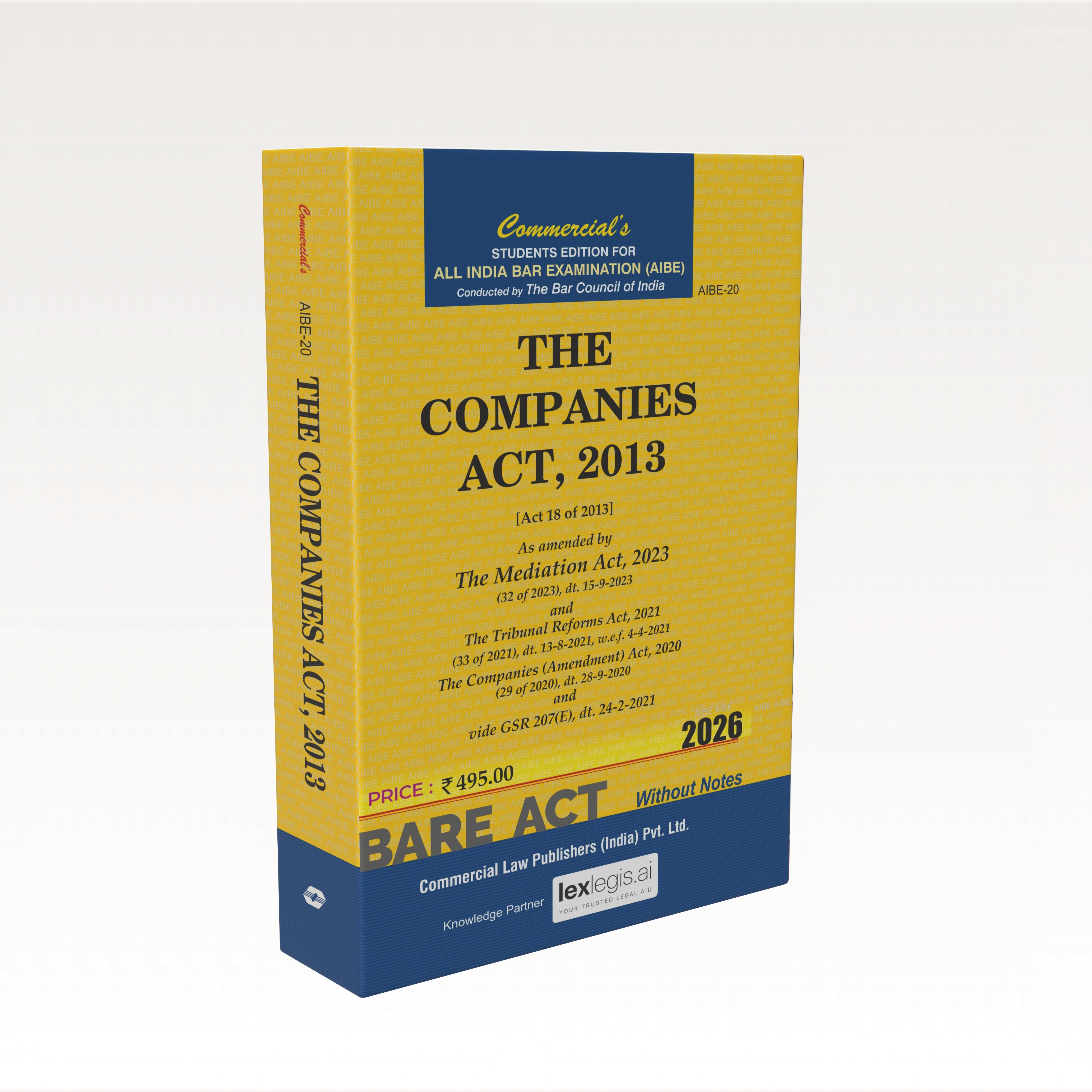 Companies Act, 2013 (AIBE)