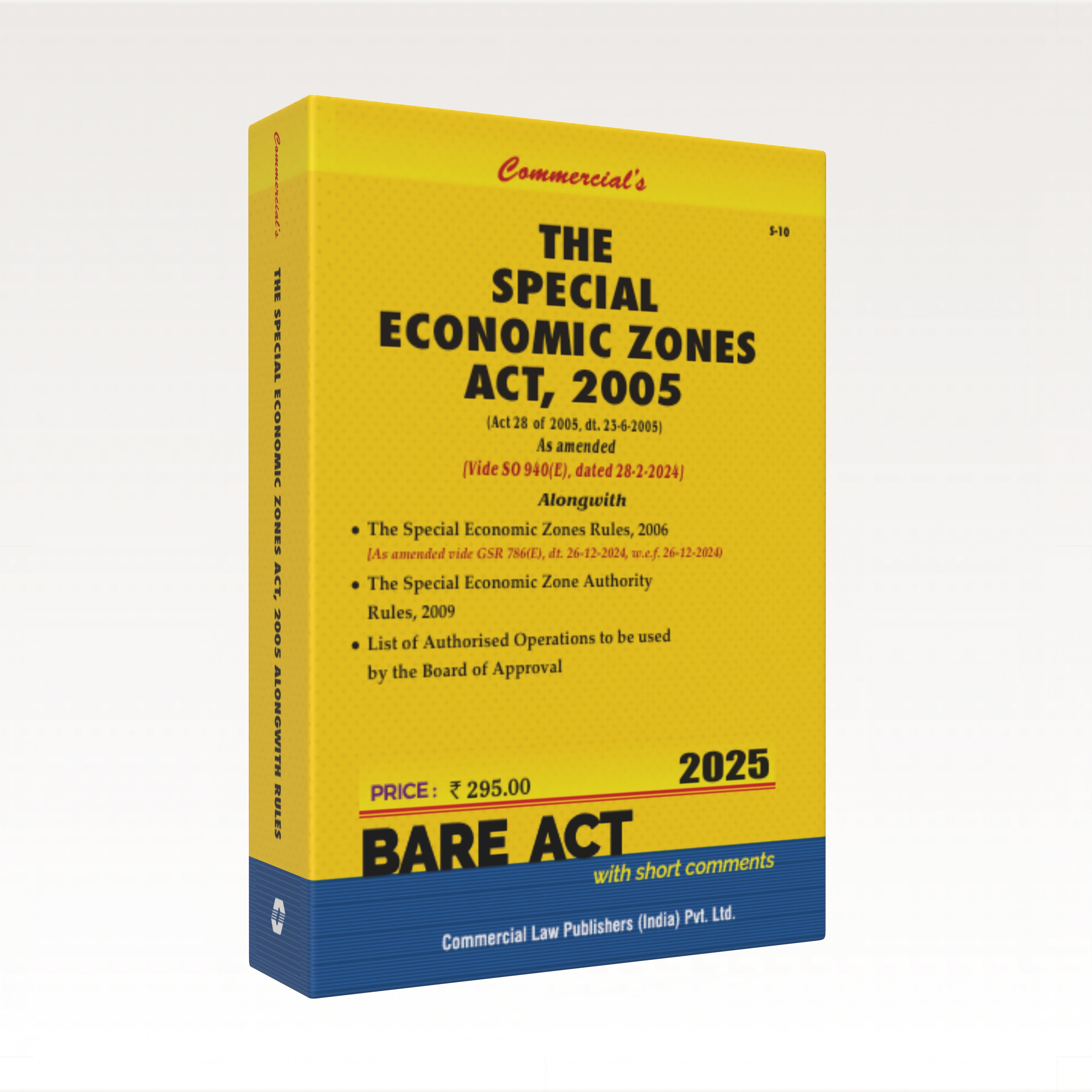 Special Economic Zones Act, 2005