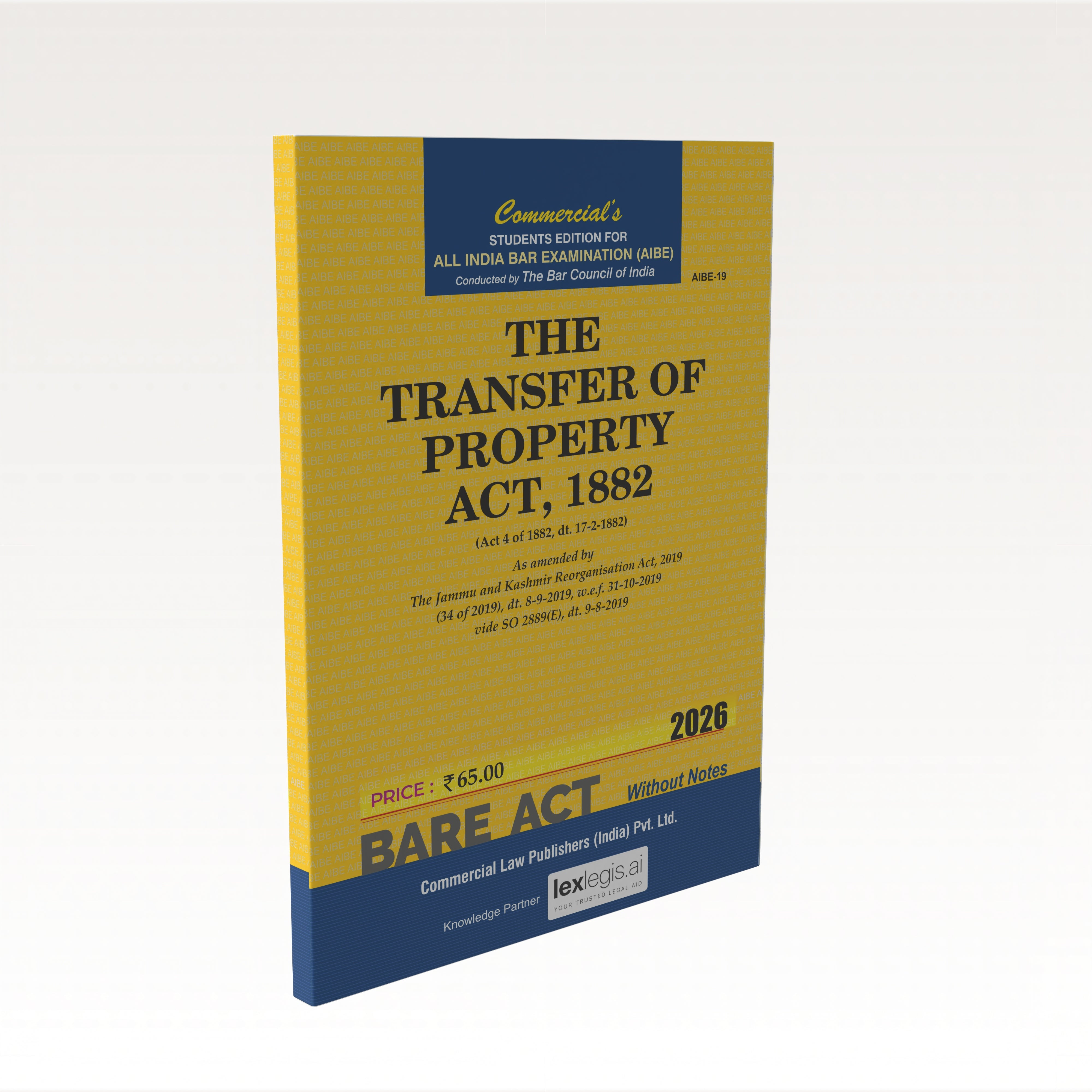 Transfer of Property Act, 1882 (AIBE)