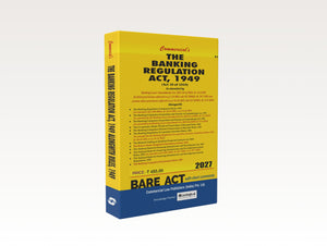 The Banking Regulation Act, 1949 (2027 Edition) (E-Book)