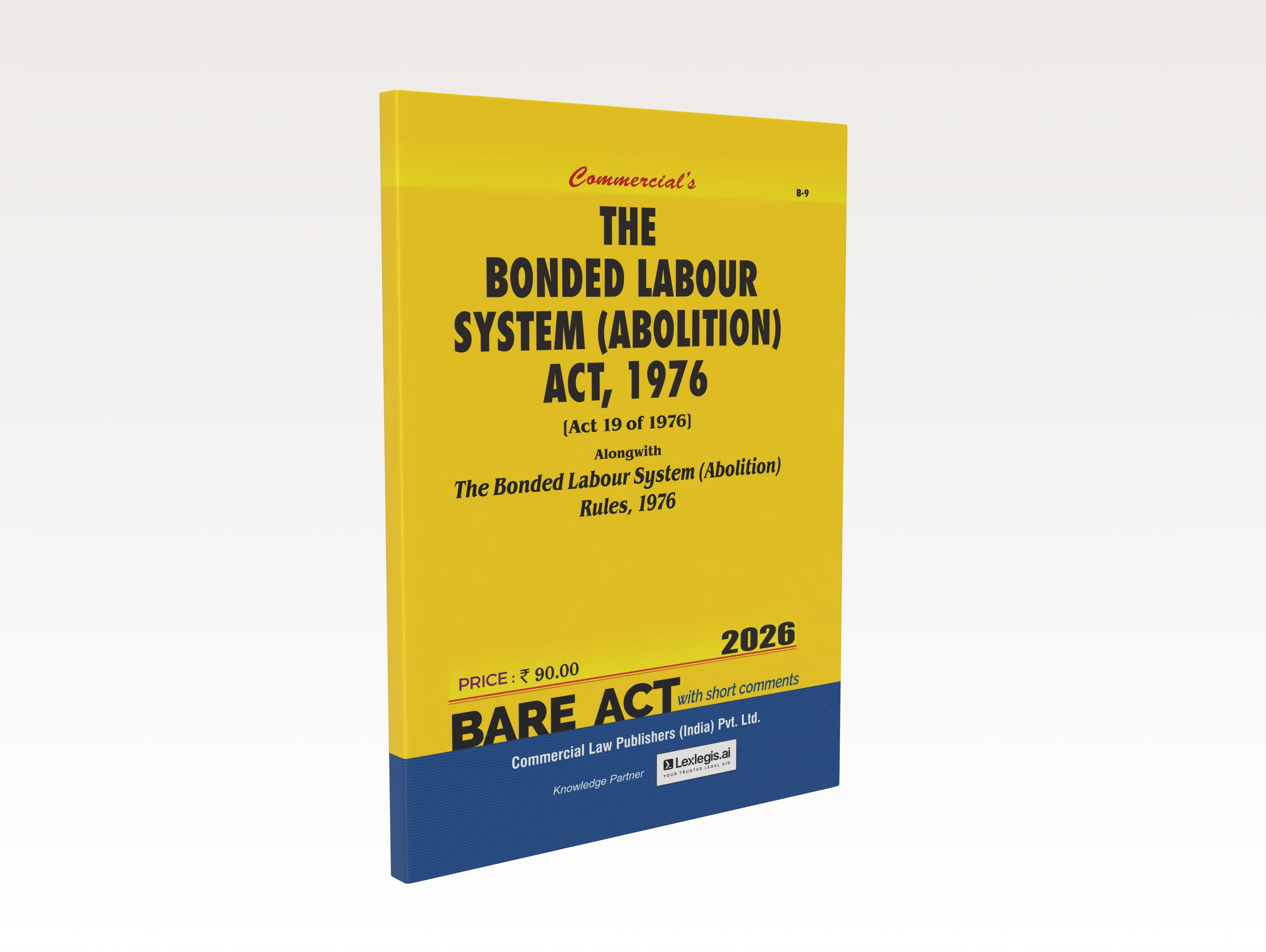 The Bonded Labour System (Abolition) Act, 1976 (E-Book)