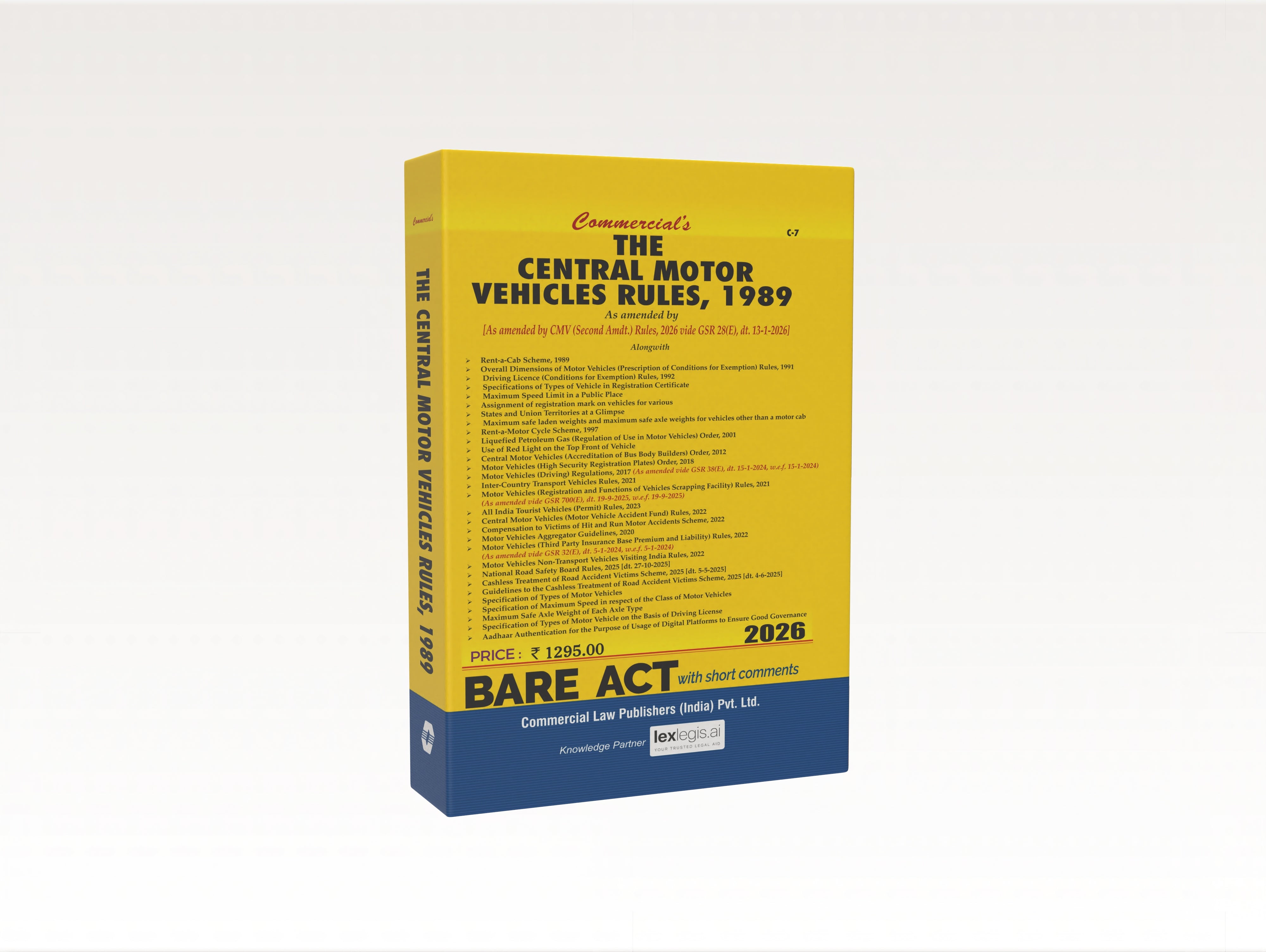 The Central Motor Vehicles Rules, 1989
