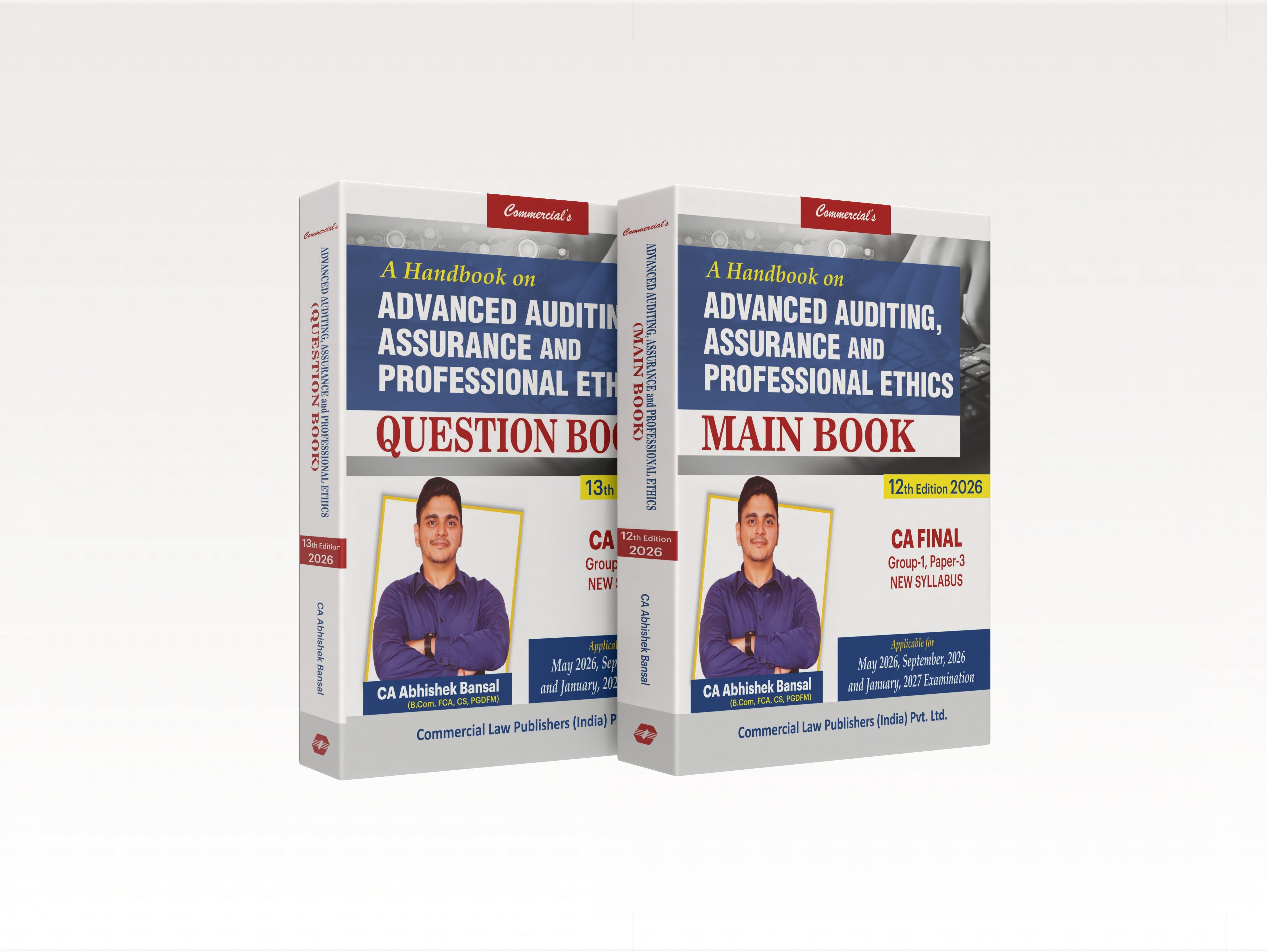 Advanced Auditing, Assurance & Professional Ethics – Main & Question Book (CA Final, 2025 Edition)