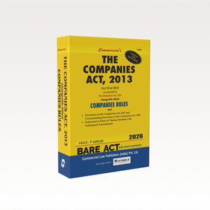The Companies Act, 2013 alongwith Allied Companies Rules (E-Book)