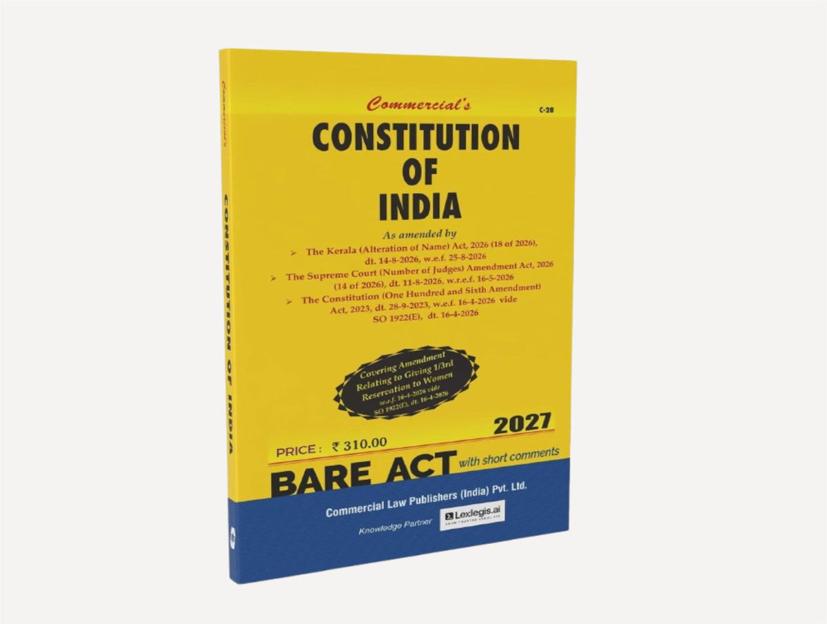 The Constitution of India (2027 Edition) (E-Book)