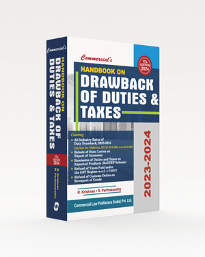 Handbook on Drawback of Duties & Taxes