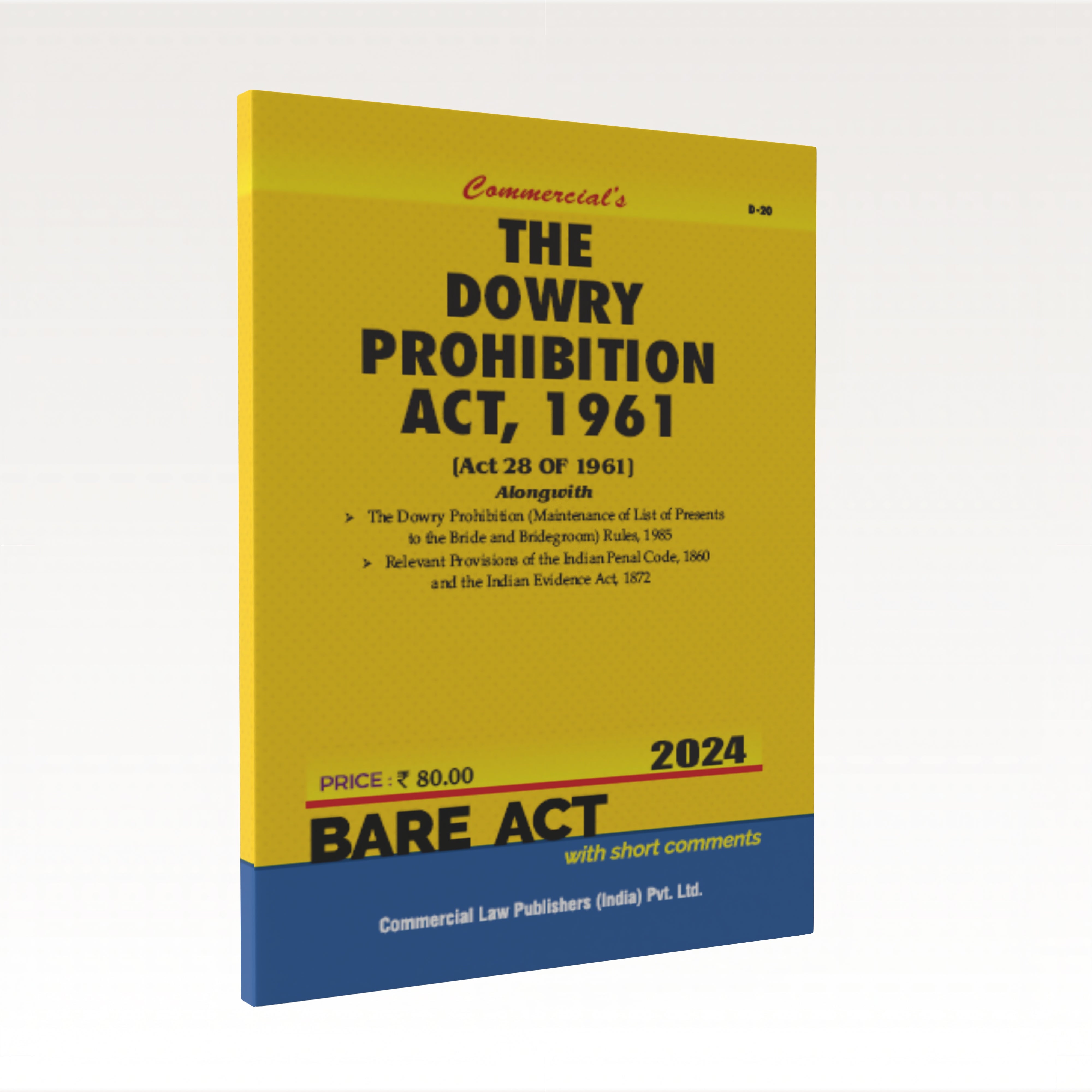 Dowry Prohibition Act, 1961 with Rules