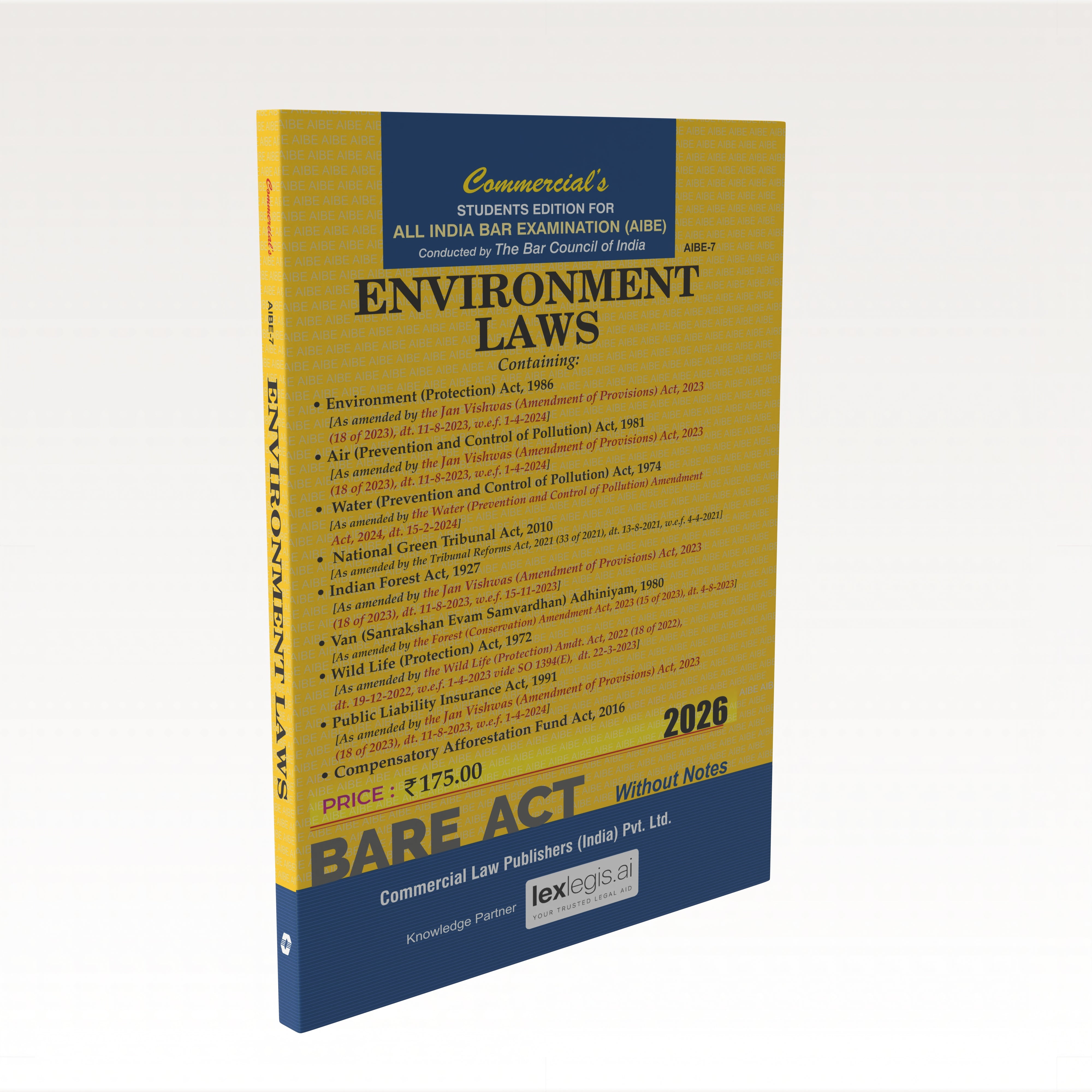 Environment Laws (AIBE)