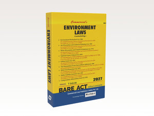 Environment Laws Covering 9 Bare Acts (2027 Edition) (E-Book)