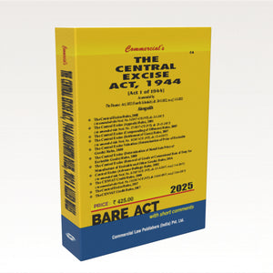 Central Excise Act, 1944 As amended by The Finance Act, 2022