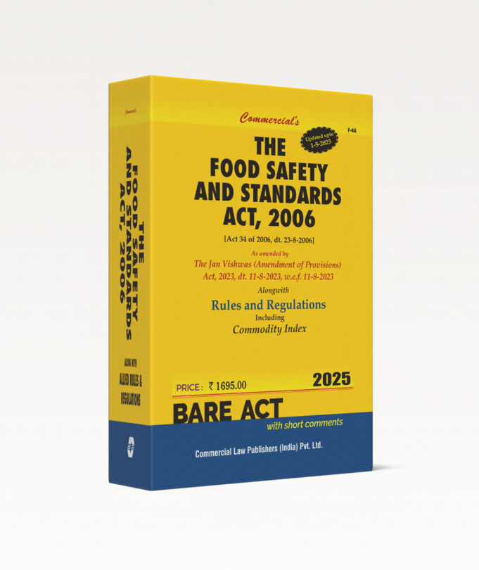 Food Safety & Standards Act, 2006