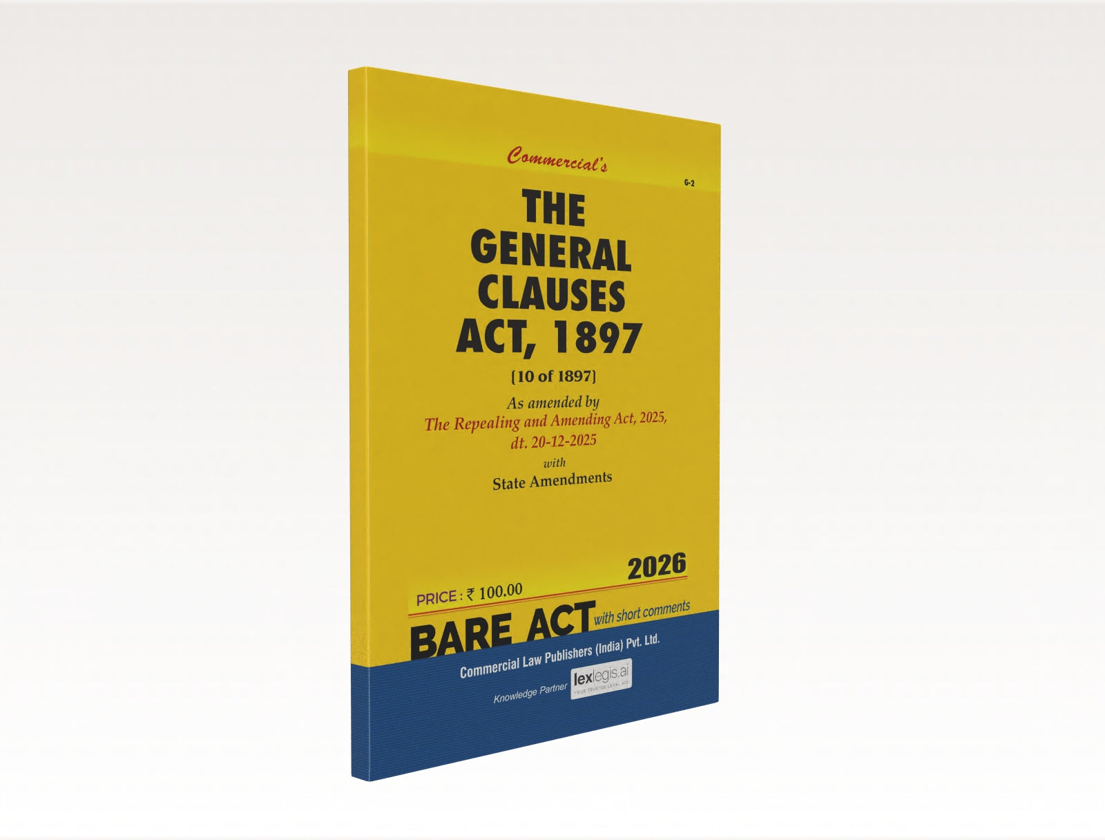 The General Clauses Act, 1897 (E-Book)