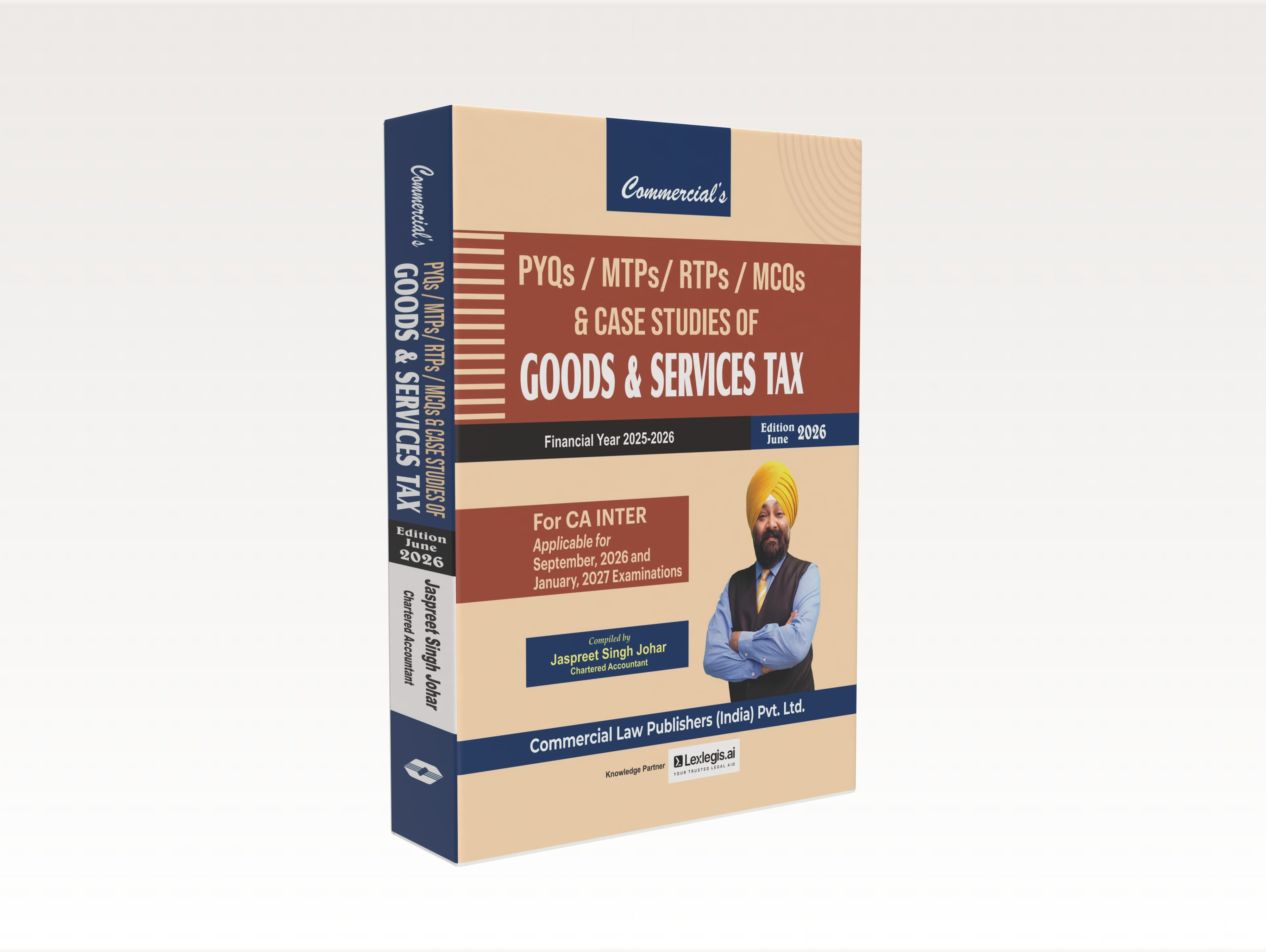 PYQs / MTPs / RTPs / MCQs & Case Studies of Goods & Services Tax (E-Book)