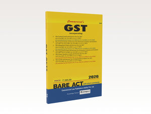 GST – Bare Act with Short Comments, 2026 Edition (E-Book)