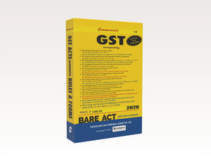 GST Acts and Rules, 2017 with Forms