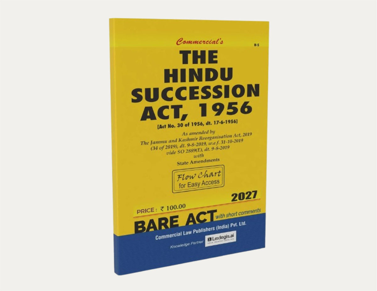The Hindu Succession Act, 1956 (2027 Edition) (E-Book)