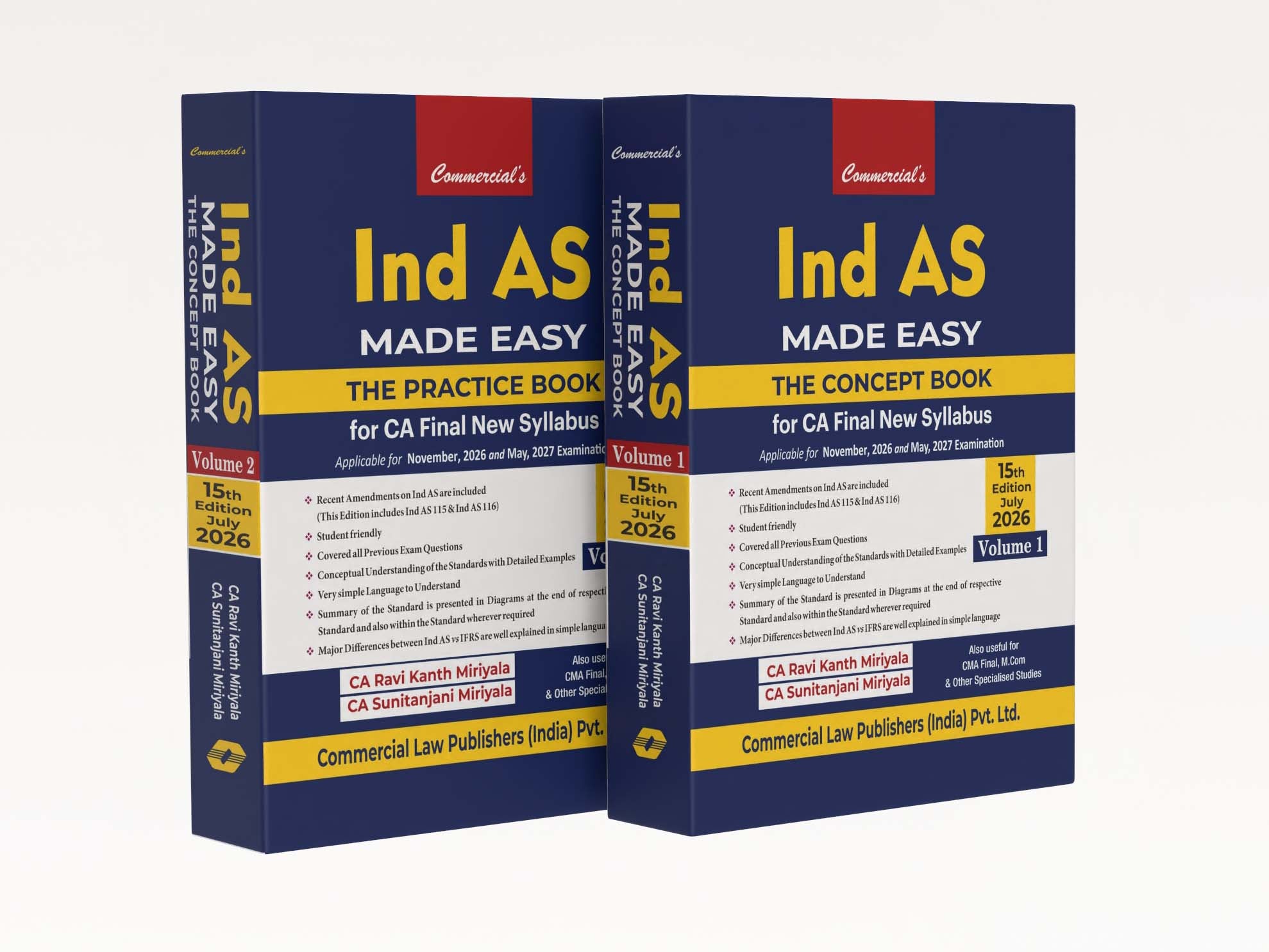 Ind As Made Easy Vols. 1 & 2 (E-Book)