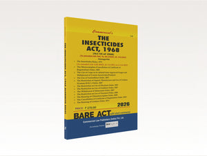 The Insecticides Act, 1968 (E-Book)