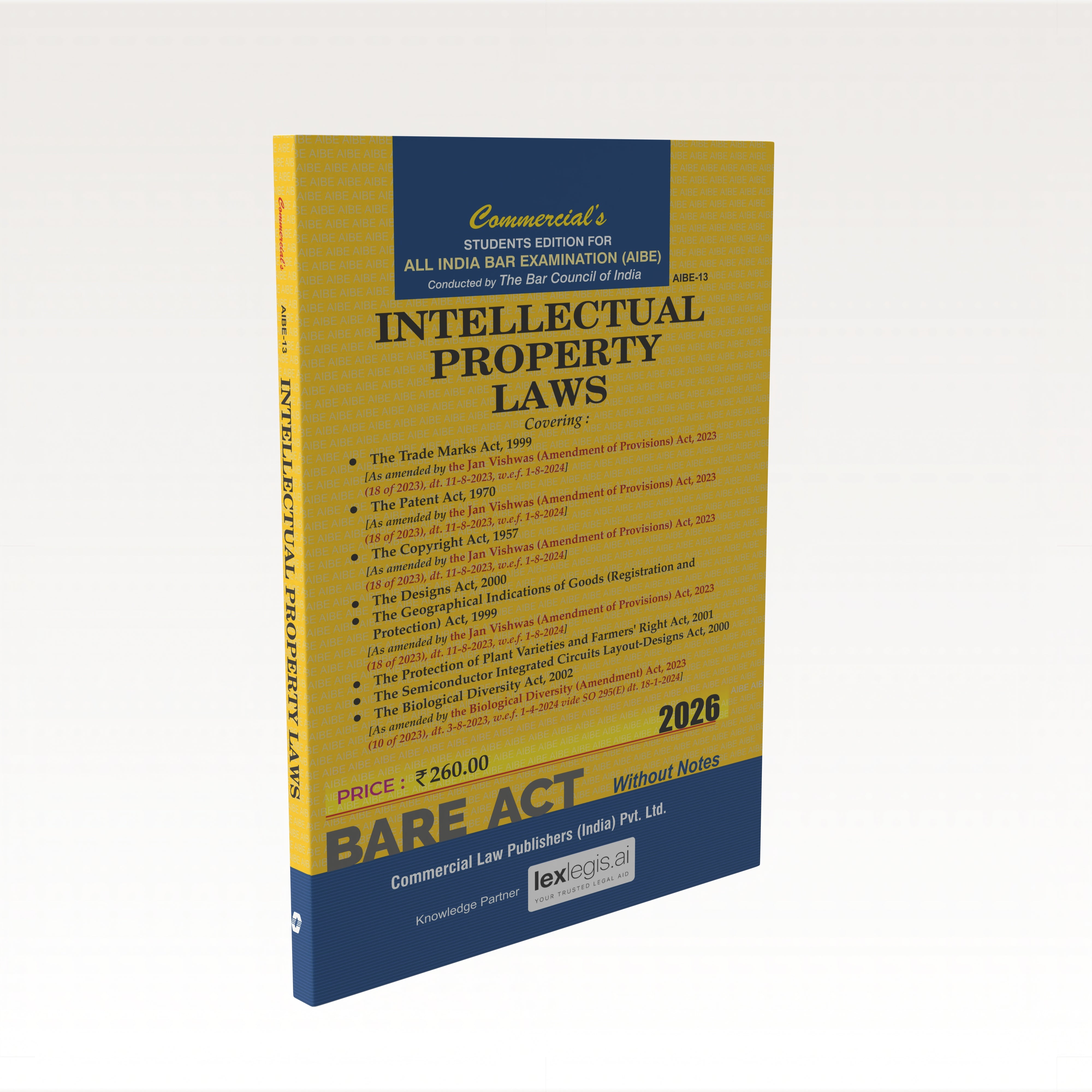 Intellectual Property Laws (AIBE)