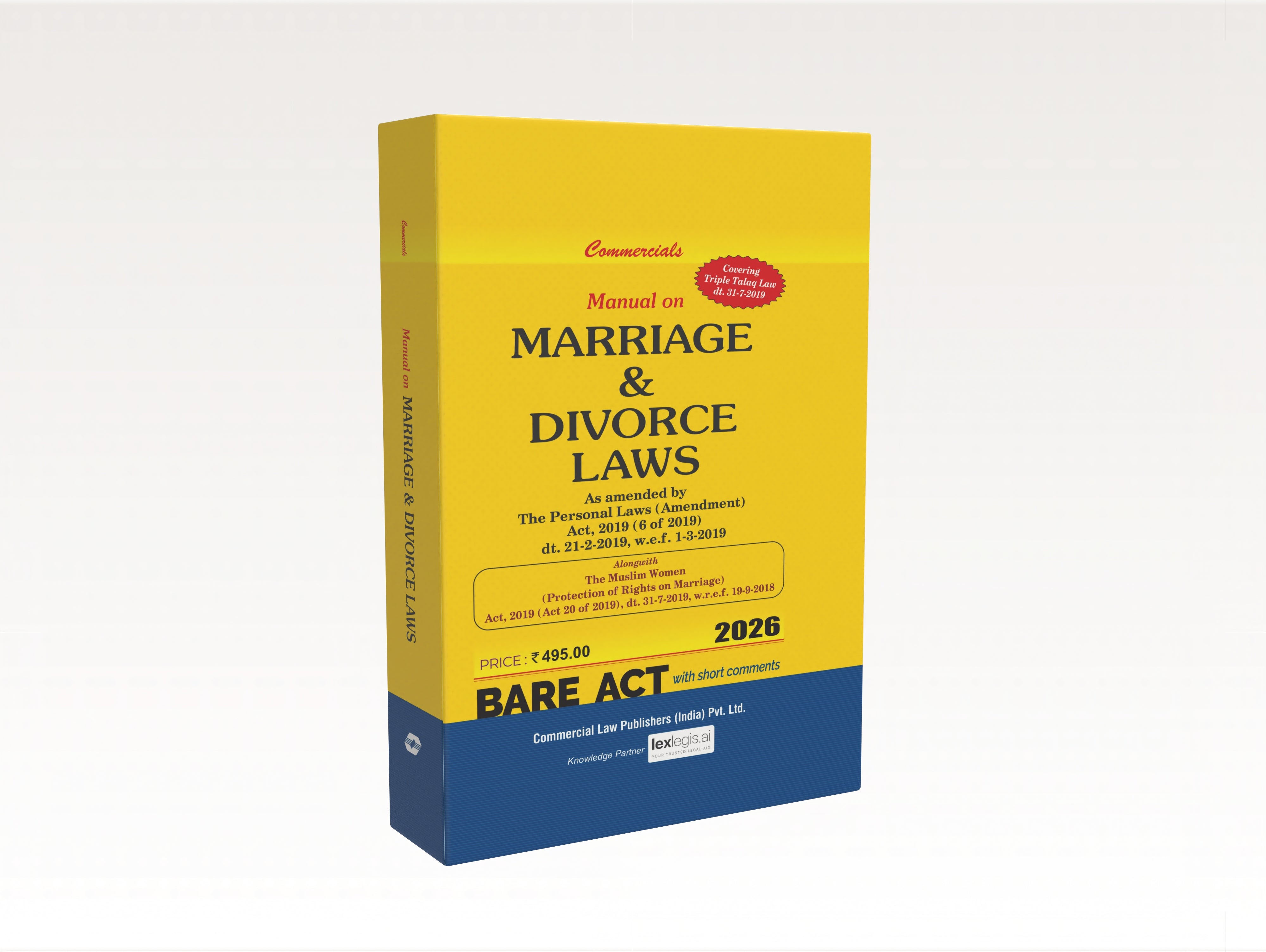 Manual on Marriage & Divorce Laws