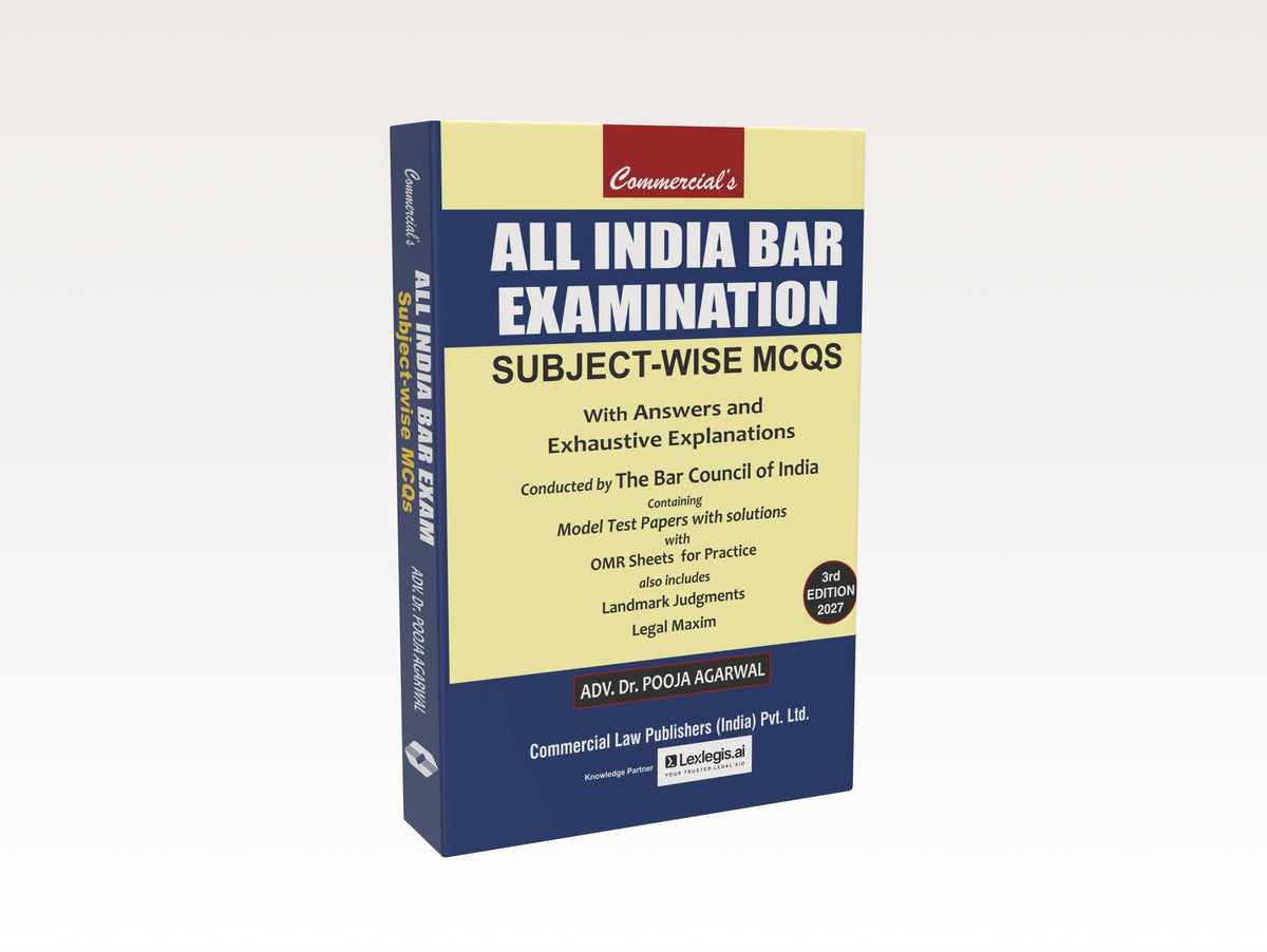 All India Bar Examination Subject wise MCQs (2027 Edition) (E-book)