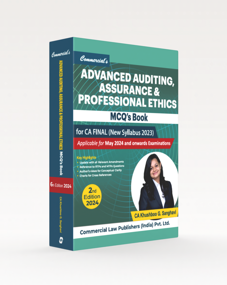Advanced Auditing, Assurance and Professional Ethics - MCQ's Book