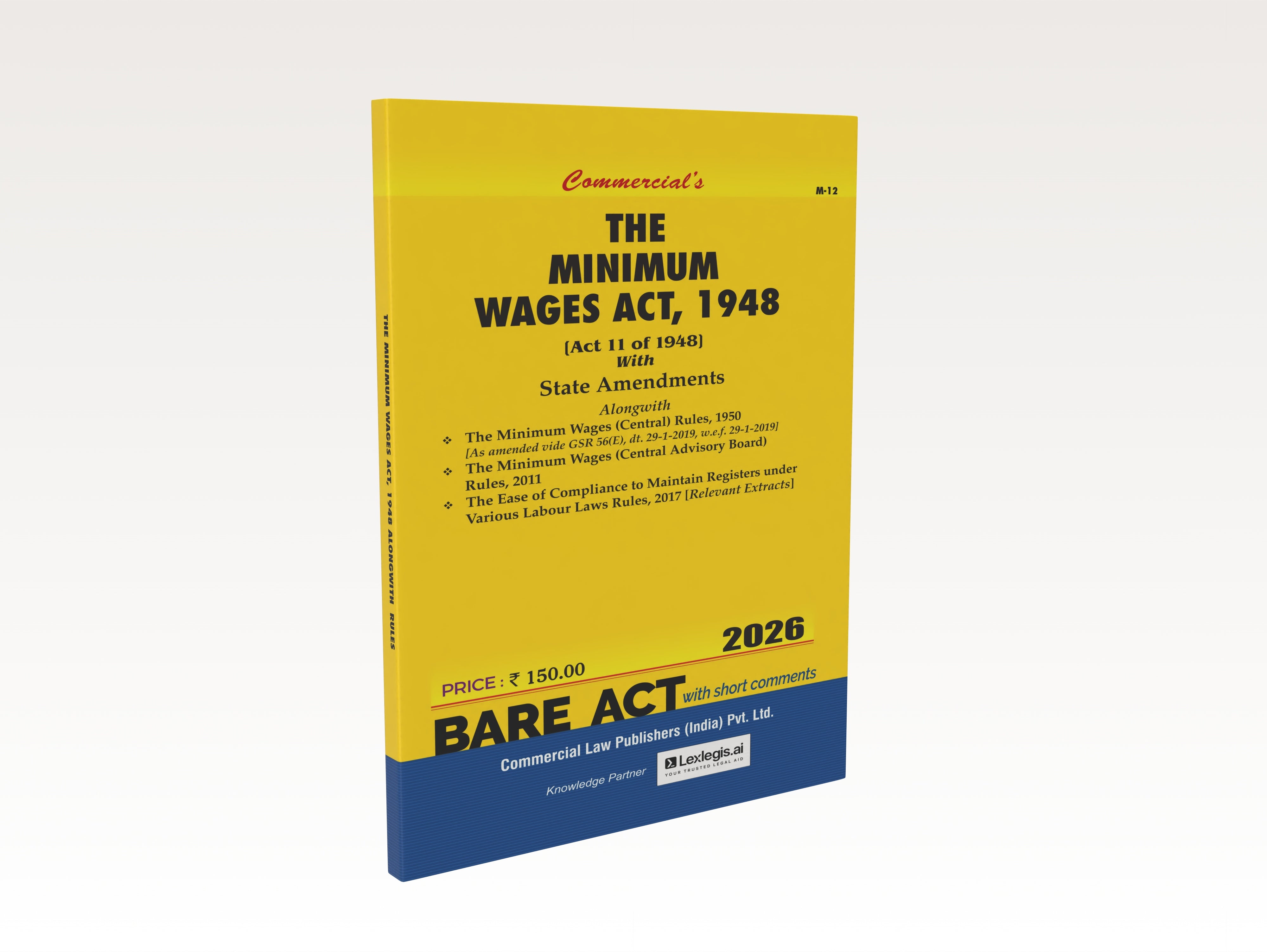 The Minimum Wages Act, 1948 (E-Book)