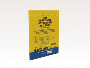 The Negotiable Instruments Act,1881 (E-Book)