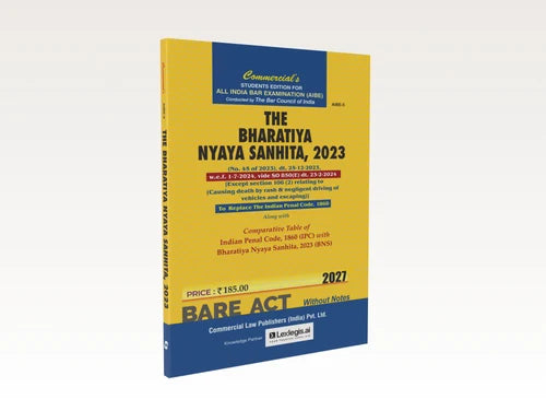 AIBE Combo Pack: Bharatiya Nyaya Sanhita, 2023, Bharatiya Nagarik Suraksha Sanhita, 2023 & Bharatiya Sakshya Adhiniyam, 2023