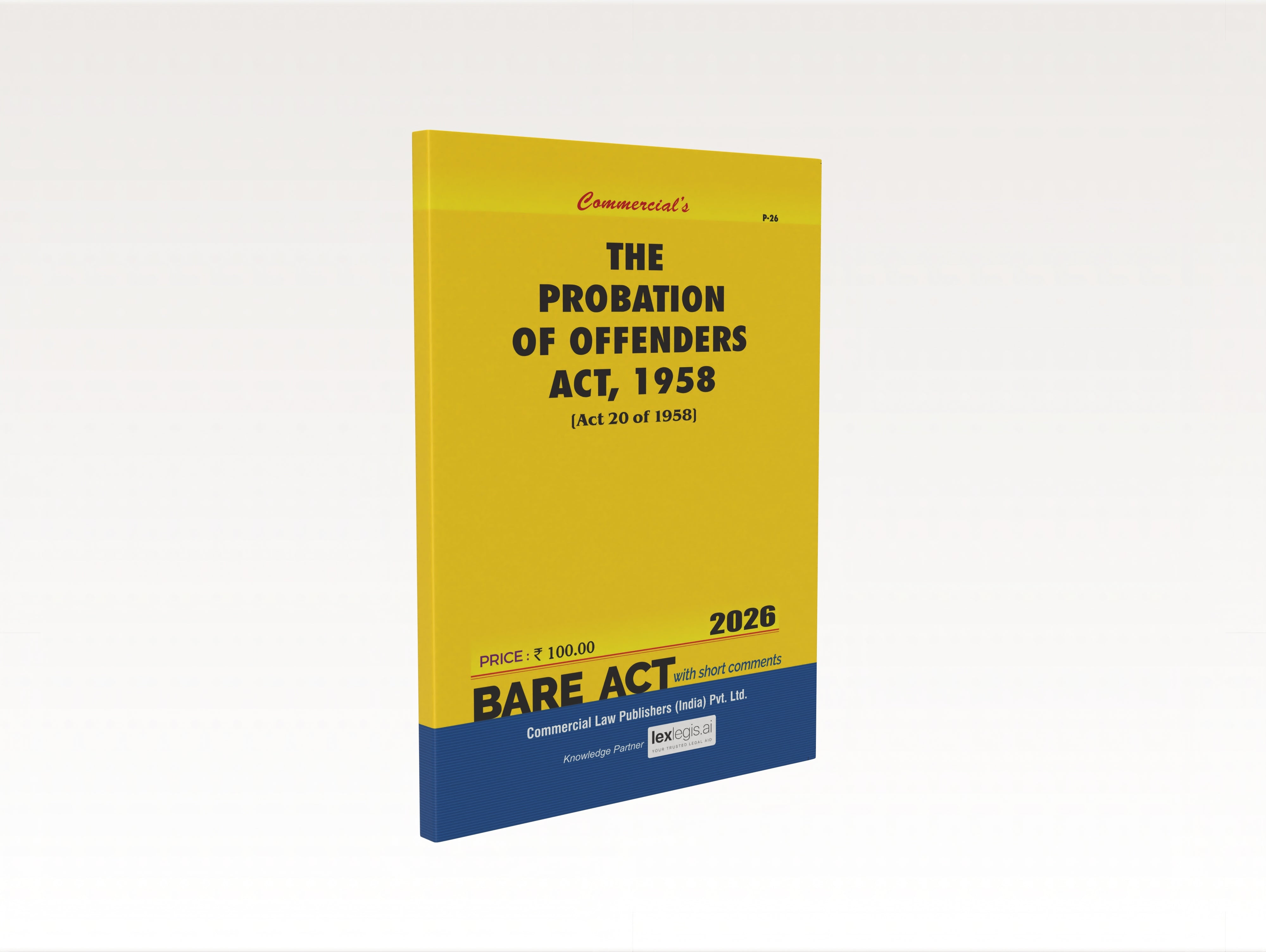The Probation of Offenders Act, 1958