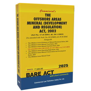 Offshore areas mineral (Development and Regulation) Act, 2002