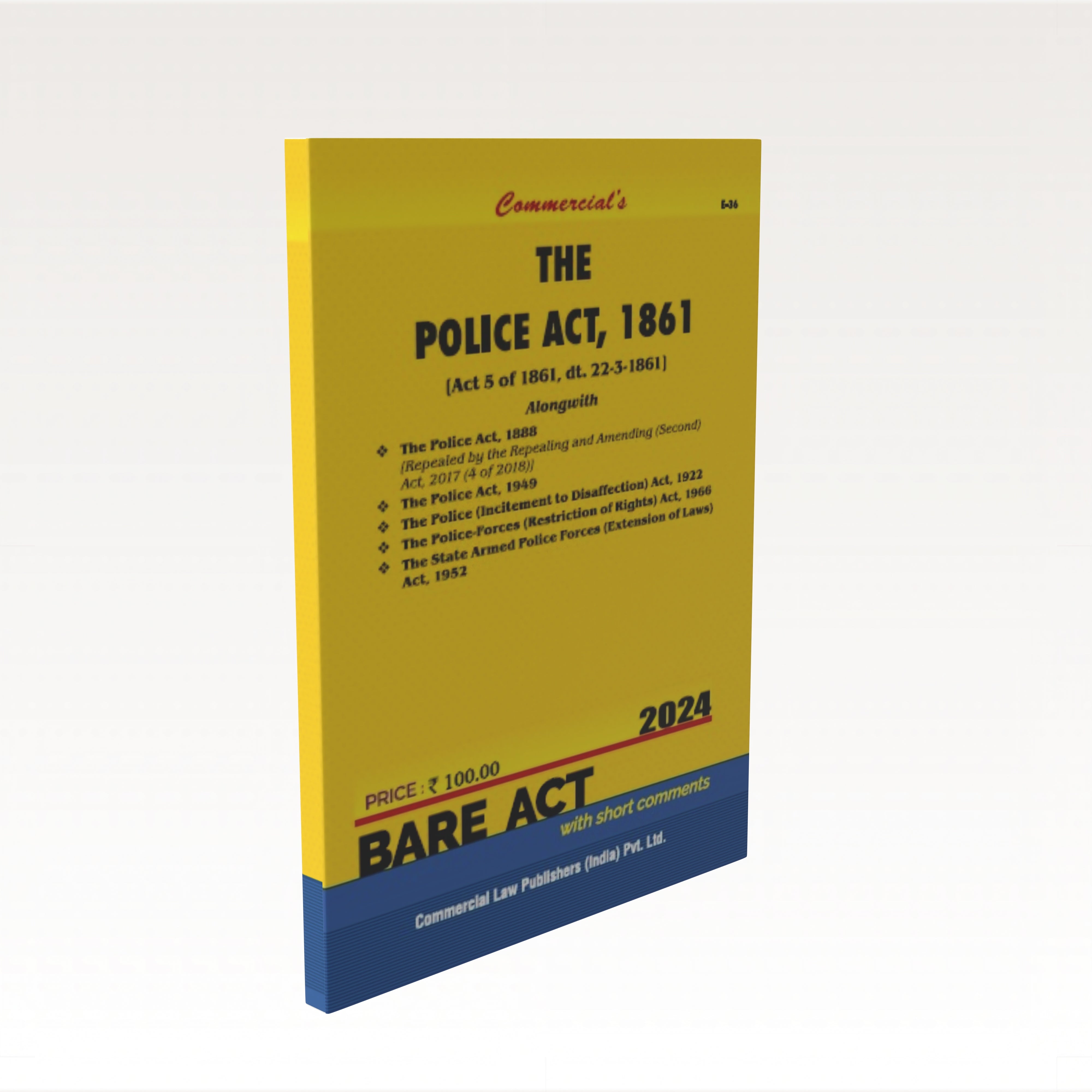 Police Acts, 1861
