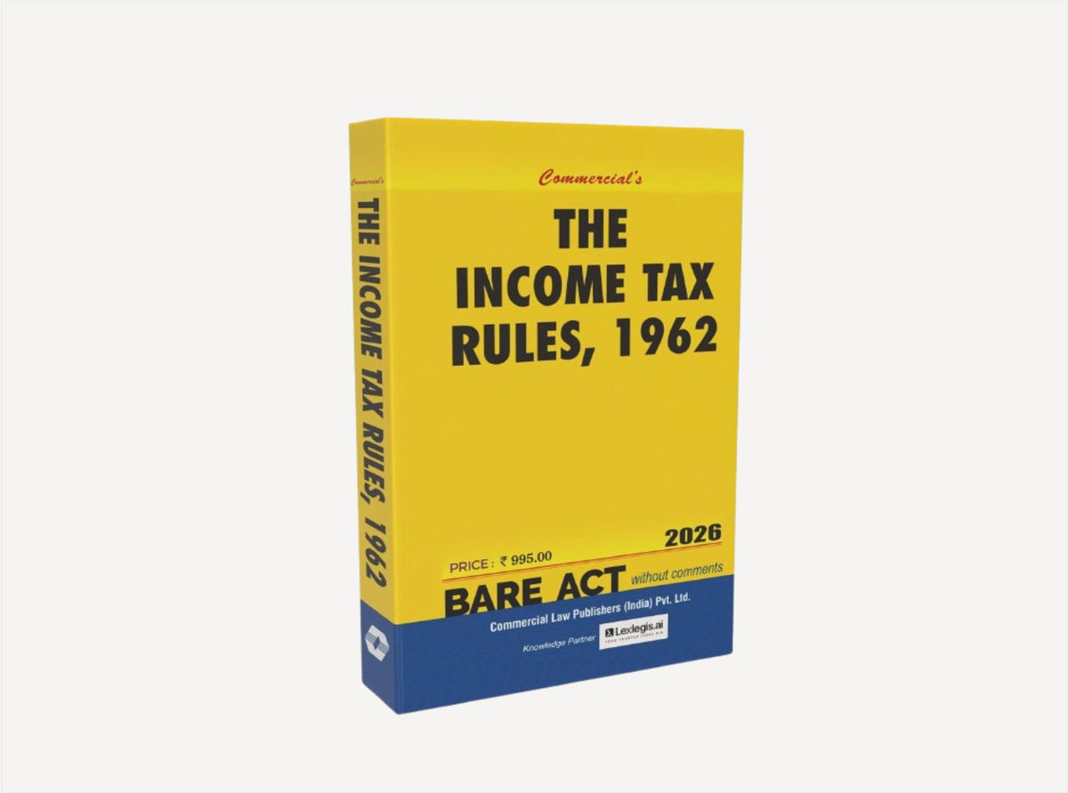 Income Tax Rules, 1962 (2026 Edition) (E-Book)