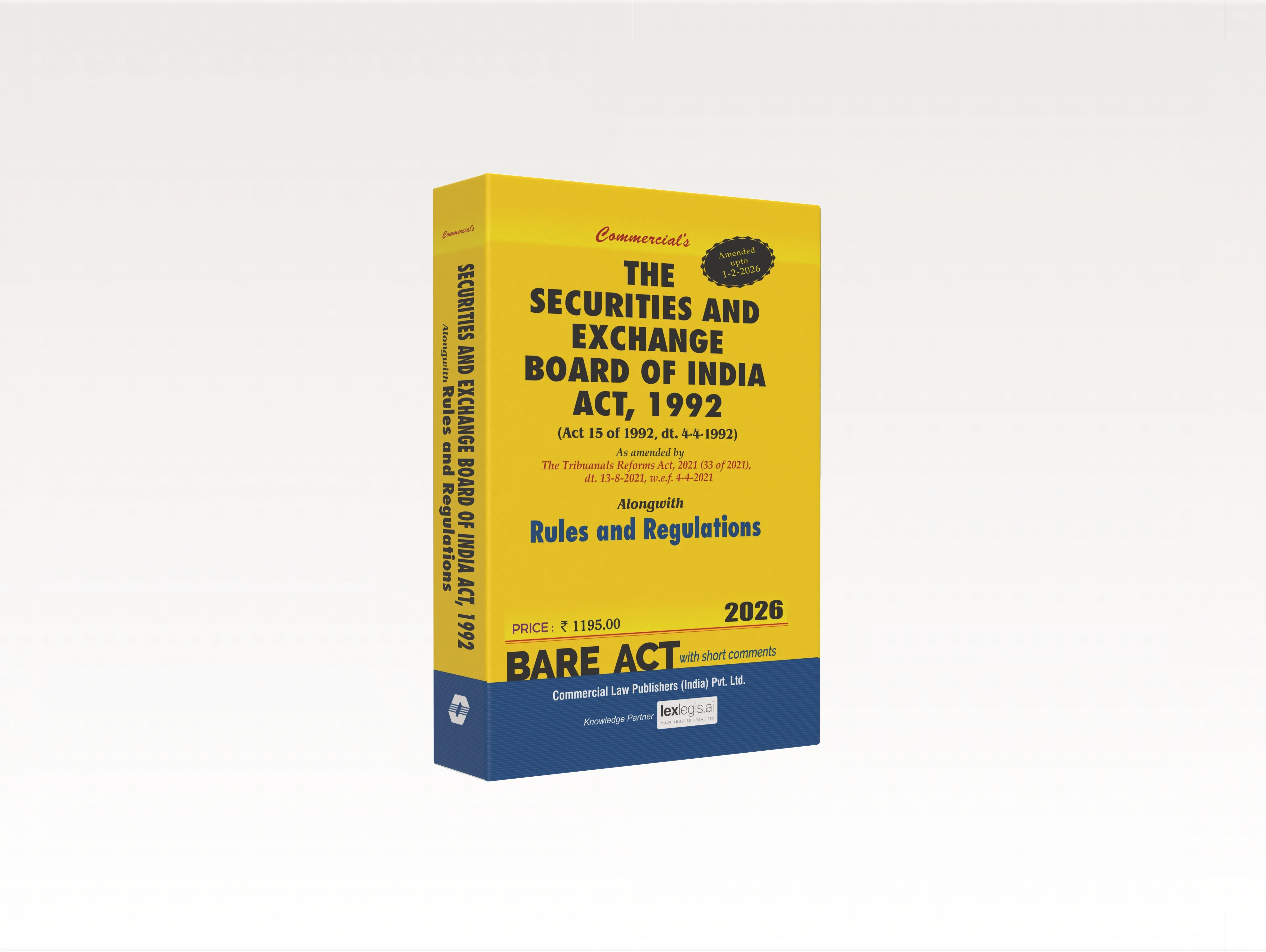 The Securities and Exchange Board of India Act, 1992