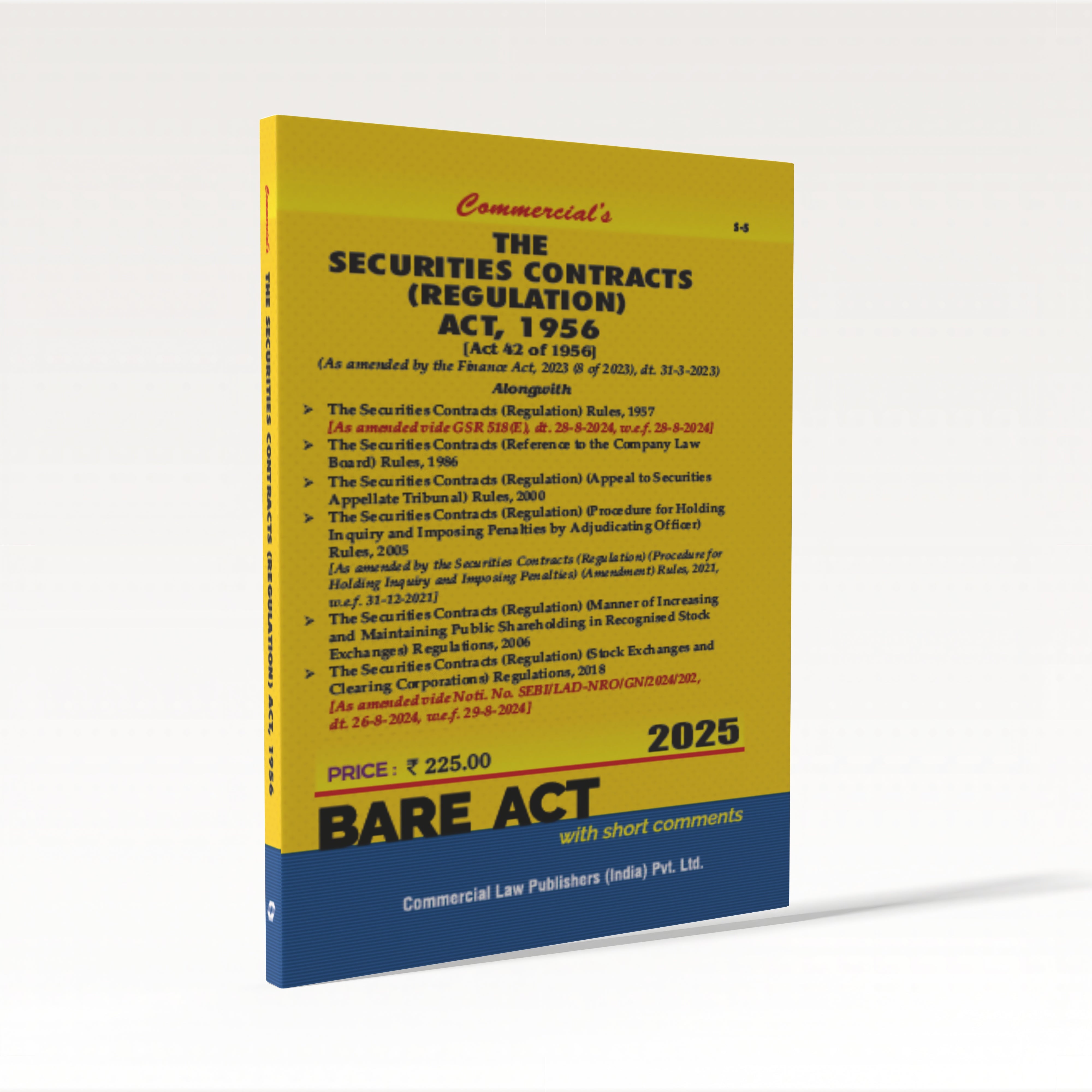 Securities Contract Regulation Act, 1956