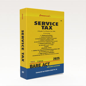 Service Tax with Rules and Allied Rules