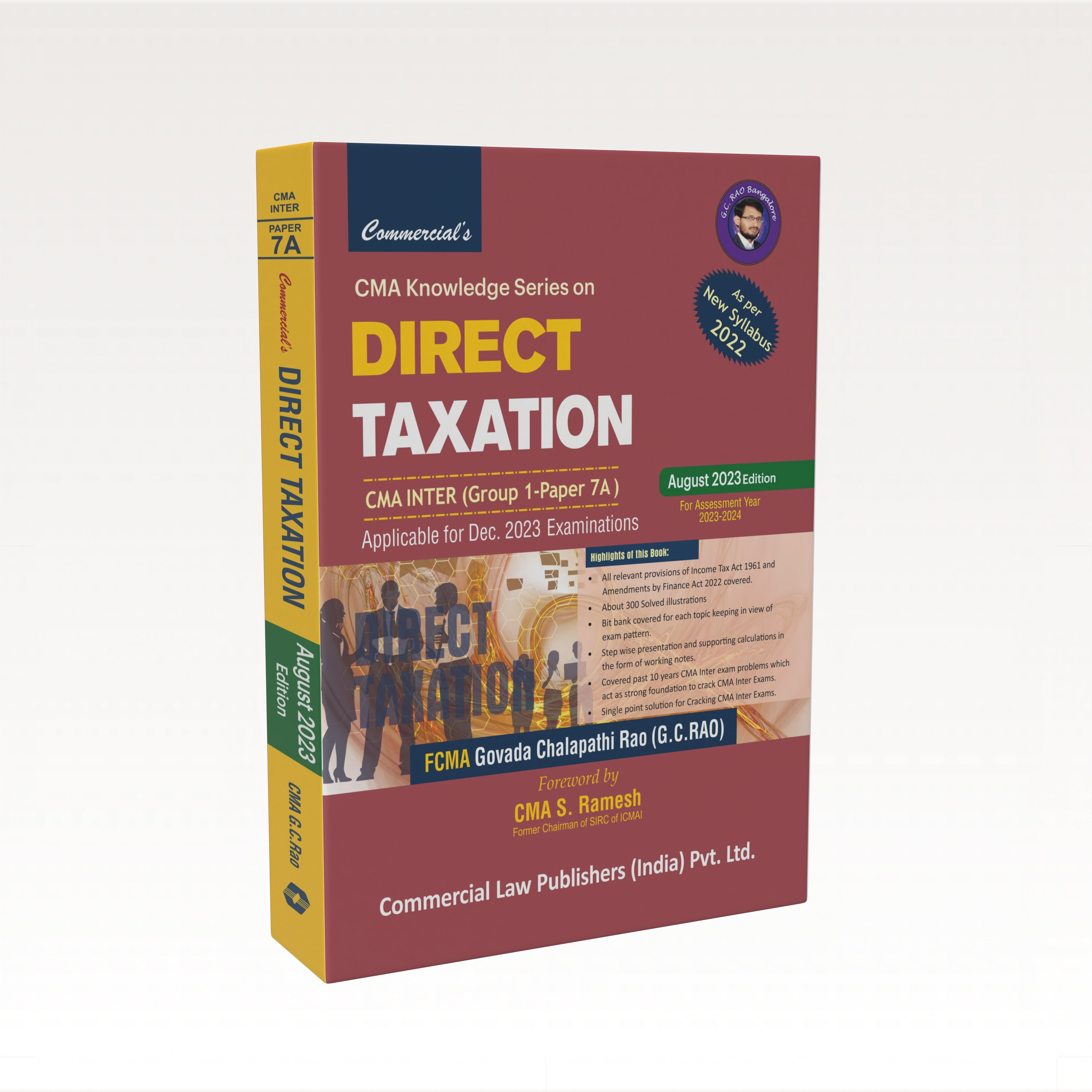 CMA Knowledge Series on Direct Taxation CMA Inter (Group I Paper 7A)