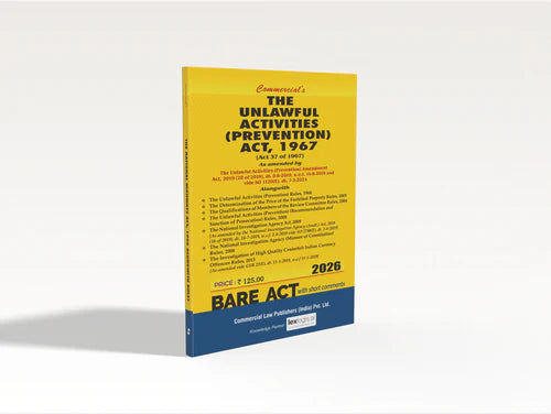 The Unlawful Activities (Prevention) Act, 1967 (E-Book)