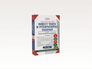 Practical Learning Series — Direct Taxes and International Taxation (CA FINAL)