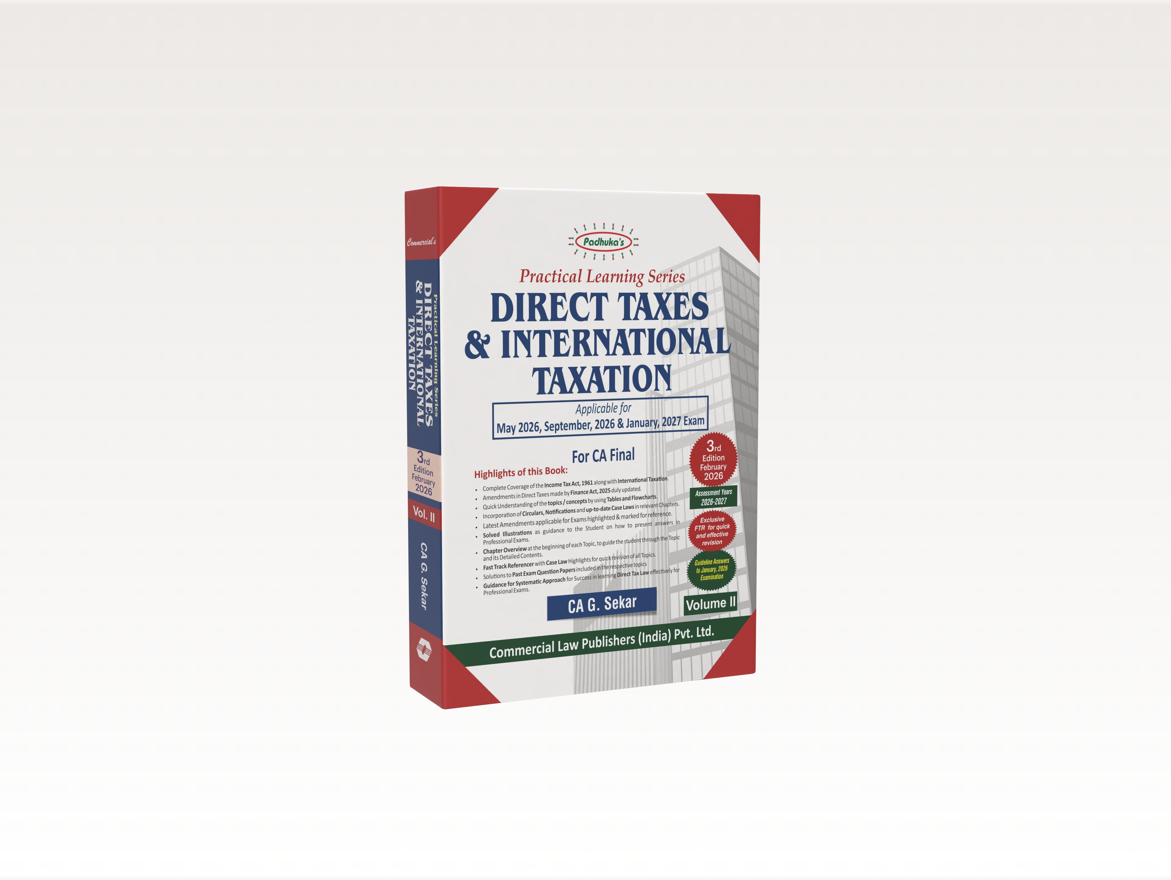 Practical Learning Series — Direct Taxes and International Taxation (CA FINAL)