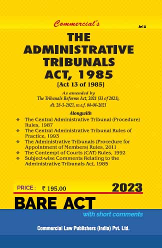 Administrative Tribunals Act, 1985 | Commercial Law Publisher