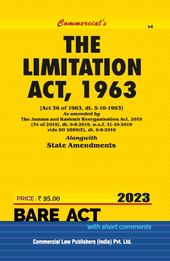 Buy Limitation Act, 1963 | Commercial Law Publisher